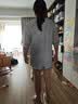 JEEP泳衣女士保守分體泡溫泉三件套大碼胖mm遮肉顯瘦泳裝字母灰  3XL 曬單實拍圖