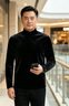 JEEP SPIRIT高檔男裝休閑打底衫半高領緊身上衣秋2026新款男長袖T恤 黑色 M （適合115斤以內） 曬單實拍圖