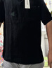 太平鳥男裝 polo衫男女同款26年夏季新款POLO合集 黑色針織POLO衫BACOG222A XL 曬單實拍圖