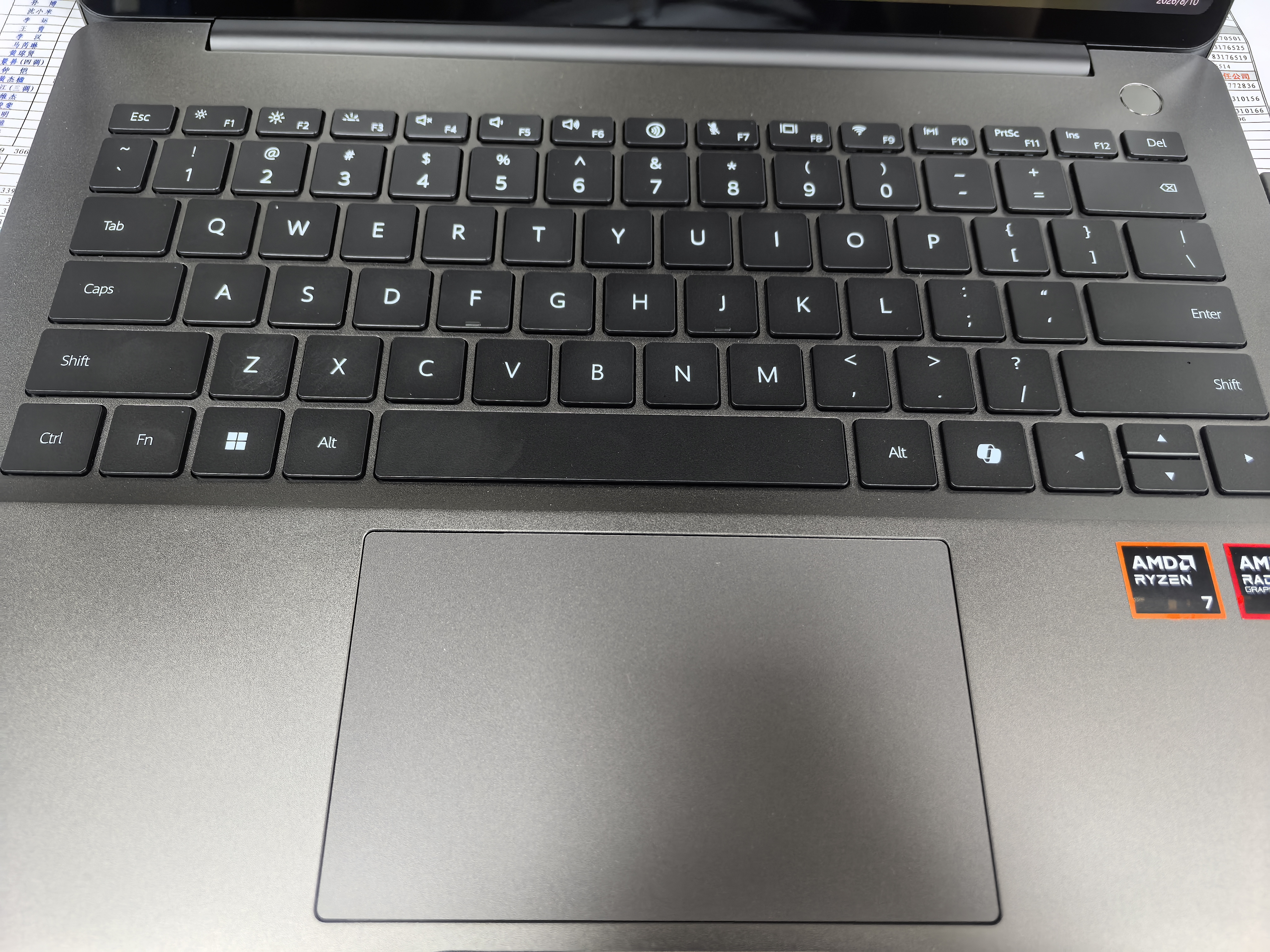 WIKO智選筆記本電腦Hi MateBook 14銳龍200 255H【2026年國(guó)家補(bǔ)貼】2025新品2.8K觸屏手寫商務(wù)輕薄本 極夜灰|銳龍 7-H255  16G+1T方形鍵盤 自帶正版win1 曬單實(shí)拍圖