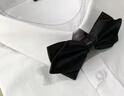 花花公子（PLAYBOY）伴郎服套裝結婚兄弟裝男士西裝三件套職業正裝四季款新郎婚禮西服 黑色馬甲+西褲+白襯衫贈黑領結 4XL 曬單實拍圖