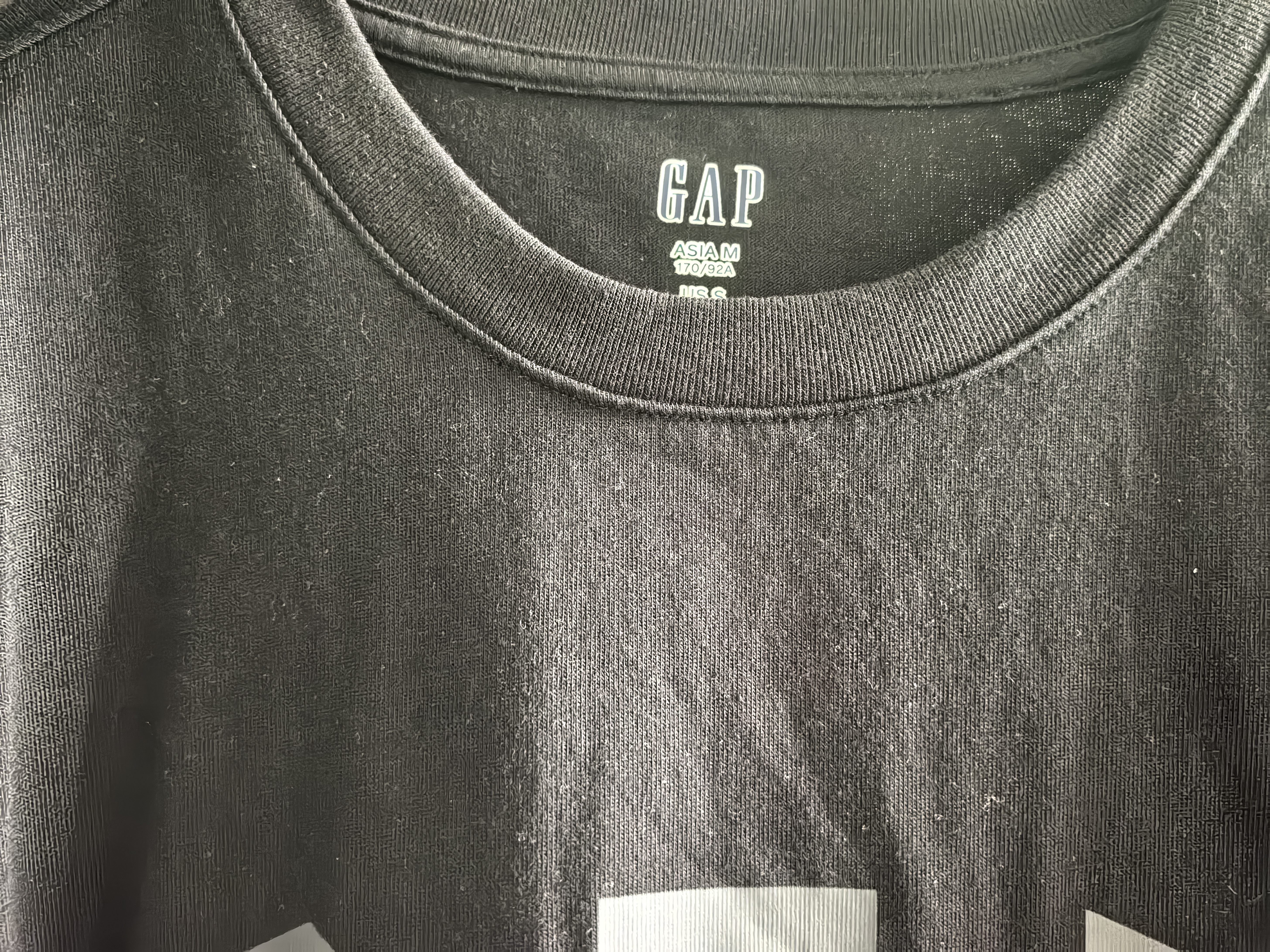 蓋璞（GAP）男女裝2026春季新款棉質logo印花寬松短袖T恤百搭上衣868222 曬單實拍圖