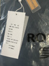 羅蒙（ROMON）T恤男短袖夏季潮流冰絲感百搭上衣商務(wù)休閑透氣打底衫LY7藏藍(lán)XL 曬單實(shí)拍圖