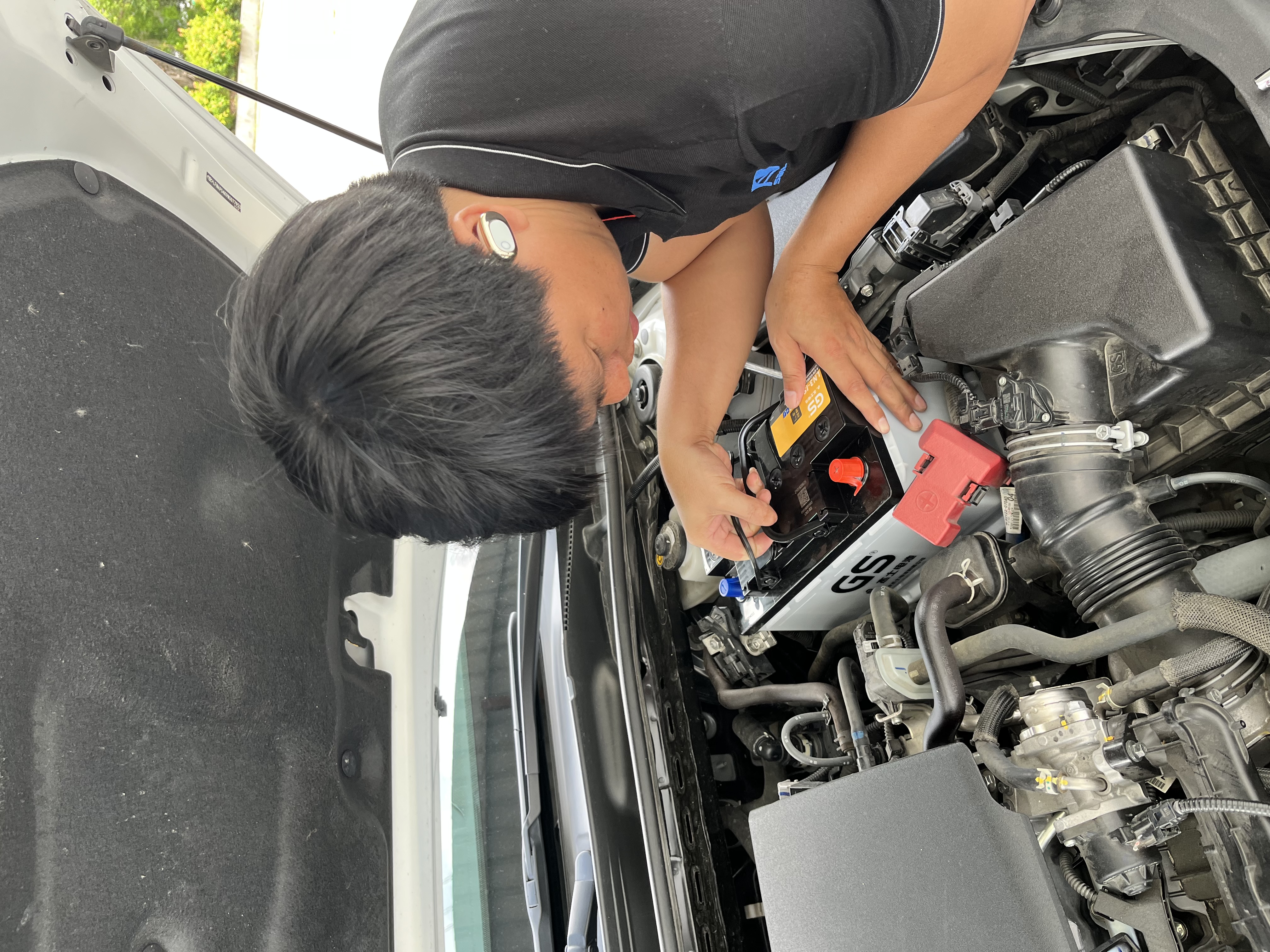 GS杰士自營汽車電瓶蓄電池正廠零件啟停EFB-LN3-ISS上門以舊換新 曬單實拍圖