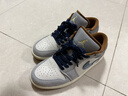 耐克NIKE 籃球鞋男子AJ1喬1板鞋JORDAN 1運動鞋FZ5042-041灰白41 曬單實拍圖