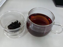 富光花茶杯 男女士茶水分離杯子 雙層辦公泡茶玻璃杯帶把高硼硅水杯 曬單實拍圖