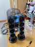 哈曼卡頓Soundsticks 5 音樂水晶5代玄光版桌面藍牙音箱低音炮音響水晶5黑色居家藝術音響 七夕禮物 【奢享經典】水晶5·玄光版 曬單實拍圖