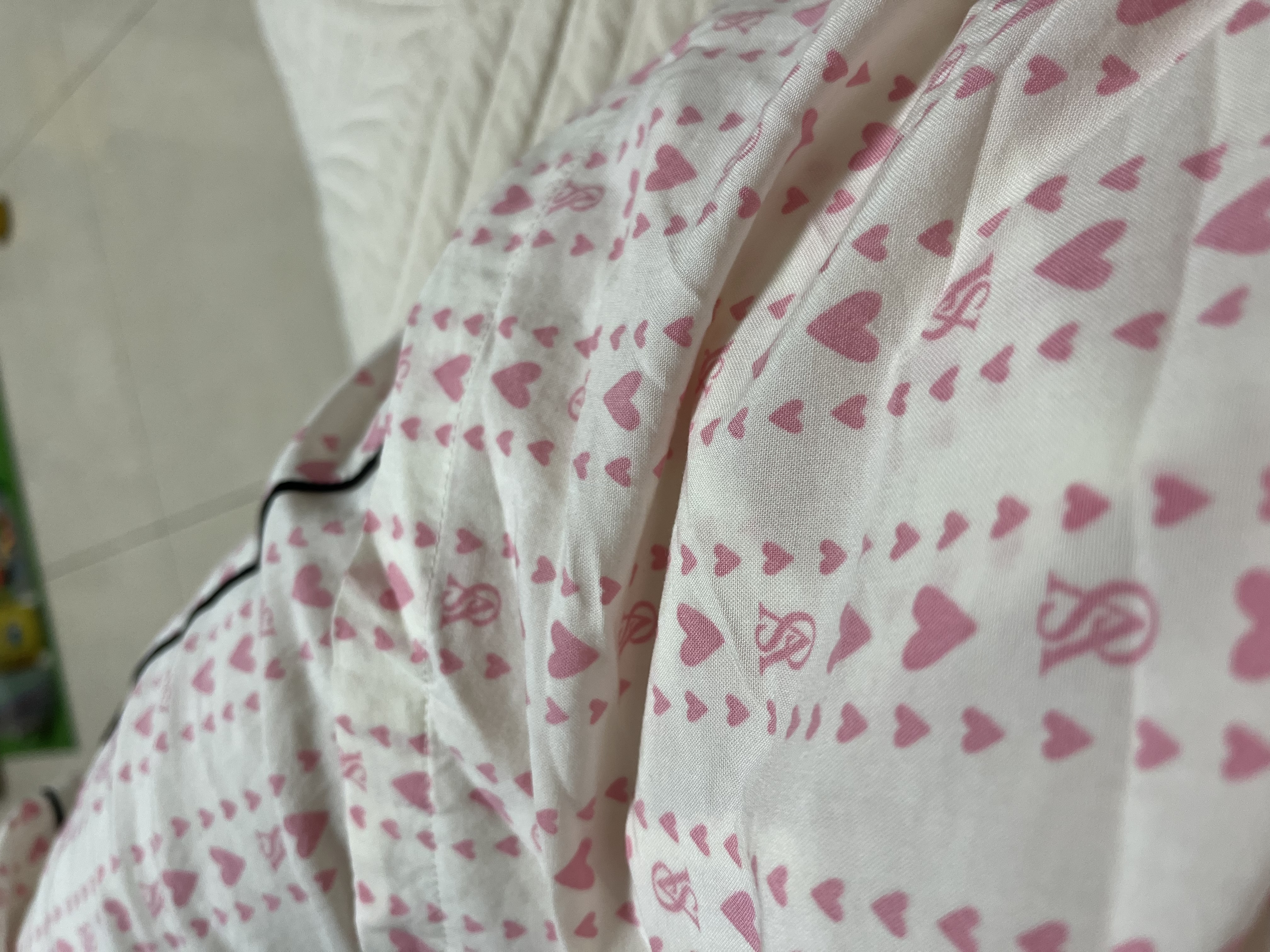 維多利亞的秘密（Victoria's Secret）維密 單依純同款宅度假天絲綿柔印花涼感睡衣家居服套裝女不易皺 曬單實拍圖
