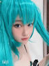 柯霸初音未來cos服全套 新款miku公主殿下Cosplay二次元動漫蝴蝶結 cos服+假發+鞋子【備注碼數定制/不退換】 S 曬單實拍圖
