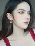 雅倫迪耳飾女耳墜長款流蘇耳環(huán)2026新款爆款高級感輕奢銀耳釘女七夕送禮 曬單實拍圖