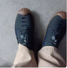 西域駱駝（VANCAMEL）涼鞋男真皮夏季2025新款鏤空透氣休閑皮鞋軟底防滑戶外包頭洞洞鞋 卡其色-真皮-牛筋底 42 曬單實(shí)拍圖
