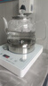SPUCR蘇泊爾平替全自動上水電熱水壺底部上水嵌入式茶臺燒水壺飲水燒水一體機抽水玻璃煮茶壺保溫 1L 【藍光燒水壺】白色厚底款 保溫壺 【優質高硼硅玻璃+自動底部上水】 曬單實拍圖
