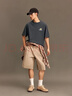 杰克·瓊斯（JACK&JONES） 【BSQ聯(lián)名】男裝短袖T恤上衣膠印圖案純棉羅紋圓領(lǐng)寬松226101032 曬單實(shí)拍圖