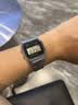卡西歐（CASIO）復(fù)古小方塊 簡約休閑時(shí)尚電子手表 鋼帶防水中性七夕節(jié)送禮情侶表 A159WA-N1 曬單實(shí)拍圖