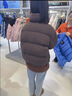 波司登反季羽絨服女士冬季90絨加厚立領寬松短款休閑加厚保暖外套 曬單實拍圖