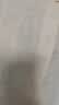 MUJI 女式 漢麻水洗襯衫領長袖襯衫女士女裝襯衣外套內搭上衣女款春夏 白色 L （165/88A） 曬單實拍圖