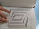 首力魔法立體畫2026新款描摹本兒童描線涂色畫畫本3D立體圖畫本小學(xué)生 三款各一本36頁/本 曬單實(shí)拍圖