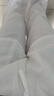 浪莎棉麻闊腿褲女夏季2026新款高腰慵懶寬松顯瘦韓系垂感直筒休閑褲子 曬單實拍圖