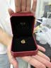 周大福星星攬?jiān)滦窃驴棄?mèng)黃金吊墜女約2.45g EOF1634生日禮物 曬單實(shí)拍圖