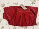 MUJI IDEE 女式 細條燈芯絨燈籠褲 褲子女款女裝26年秋季新品GA82CC6A 紅色 M (155/68A) 曬單實拍圖