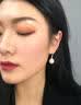戚小米s925純銀珍珠耳環(huán)女耳扣輕奢高級感耳釘2026新款耳墜養(yǎng)耳洞耳飾 s925銀珍珠耳環(huán)11mm（兩只價） 曬單實拍圖