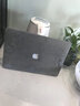 帝伊工坊 蘋果筆記本電腦保護殼macbook Pro/Air/M1超薄皮質(zhì)軟殼保護套外殼M4新款翻毛皮 灰色 老款Air13 (A1369/1466) 曬單實拍圖