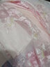 小咕嘟熊漢服女童2022新款春秋季唐裝兒童古裝漢服夏裝兒童中國風(fēng)超仙新款古風(fēng)613歲女童櫻花公主襦裙 粉色裙子+大袖衫+鞋子 140 曬單實(shí)拍圖