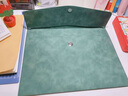 唐星皮質(zhì)文件袋A4檔案袋文件夾文件包加厚防水資料按扣商務(wù)公文袋辦公合同票據收納便攜大容量定制logo A4【森林綠】文件袋 曬單實(shí)拍圖