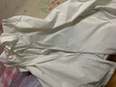 優衣庫便攜式防紫外線連帽外套女裝/防曬衣服485671 487400 485671/00白色 M 曬單實拍圖