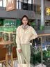 名創(chuàng)優(yōu)品（MINISO）短款衛(wèi)衣外套女春秋季2026新款拉鏈連帽開(kāi)衫女士休閑百搭韓系上衣 曬單實(shí)拍圖