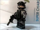 樂高（LEGO）軍事第三方美軍特種兵ACU人仔海豹突擊隊男孩子積木玩具 SAS四面印刷5人雙色武器A組 曬單實拍圖