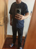 始祖鳥（ARC'TERYX）男款Kragg SL Cotton Shirt SS 新款短袖透氣舒適超輕吸濕排汗T恤 Black Sapphire藍黑 XL （現貨） 建議195-220斤 曬單實拍圖