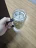 希諾雙層玻璃杯帶把手高檔泡茶杯子男家用辦公透明水杯XN-9321 435mL 曬單實拍圖