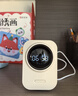 中興（ZTE）小興看看SC80云臺版800萬像素 超微光全彩 AI人形偵測手機查看雙頻家用攝像頭監控 白色 曬單實拍圖