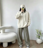 Dickies美式高端潮流長袖POLO衫春秋季男裝寬松痞帥格子休閑商務T恤上衣 杏色 常規 【官方正品】 XL 曬單實拍圖