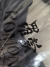 羅蒙（ROMON）短袖T恤商務中青年polo翻領半袖上衣冰絲速干保羅衫 曜石黑 2XL 曬單實拍圖