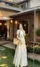 丹珠娜（DanZhuNa）小香風(fēng)連衣裙女裝套裝夏季2026法式穿搭一整套初戀碎花長裙兩件套 薄荷綠上衣+半身裙 S 曬單實(shí)拍圖
