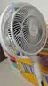 東芝（TOSHIBA）花信風(fēng)pro空氣循環(huán)扇電風(fēng)扇雙電機(jī)雙扇葉除醛家用落地扇加速除濕一級(jí)能效F-DSE900CN(W) 曬單實(shí)拍圖