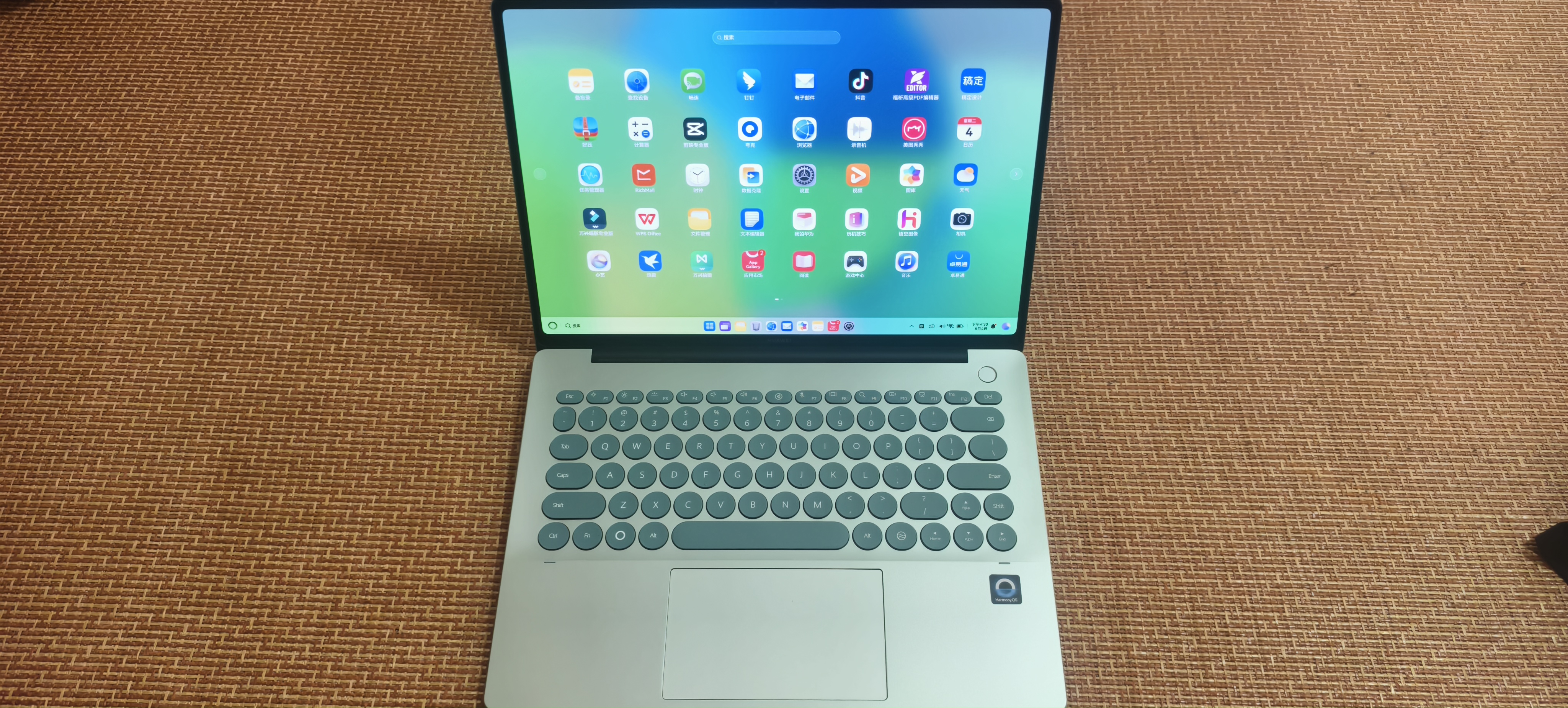 華為（HUAWEI）【國補15%】MateBook 14 鴻蒙版筆記本電腦 2.8K OLED觸控屏 鴻蒙AI長續航輕薄商務辦公HarmonyOS 原野綠 24G+512G 柔光版 圓鍵盤 曬單實拍圖