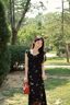 巧丂連衣長(zhǎng)裙女小飛袖海邊度假溫柔純欲辣妹拍照夏季新款收腰寬松顯瘦 小飛袖蝴蝶長(zhǎng)裙【黑色】 M 建議100-115斤 曬單實(shí)拍圖