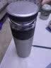 京東京造鈦健康保溫杯純鈦茶隔【茶水分離】茶杯子 七夕禮物 冰花漆500ml 曬單實(shí)拍圖