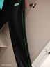 蘑菇兔胖男童褲子春秋款薄款寬松加肥加大碼青少年男孩黑色運動(dòng)褲高腰潮 黑色 170加肥140斤左右 曬單實(shí)拍圖