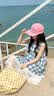 大童獨特漂亮裙子夏季2026新款女孩絕美連衣裙女童夏裝薄款背心裙 格子連衣裙 170 曬單實拍圖