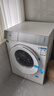 西門子（SIEMENS）小幸熨尊享10KG大容量滾筒洗衣機(jī) 蒸汽除皺 深層凈洗 智能投放 WG52J7Y00W 曬單實(shí)拍圖