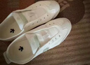 迪桑特（DESCENTE）【新色上市】男女CHRON TEMPO運動休閑薄底帆布鞋 D6231LSN25-男子-WT-白色 41 曬單實拍圖