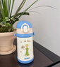 膳魔師（THERMOS）兒童保溫保冷杯水杯6-12歲上學專用小王子保溫杯不銹鋼學生TCKB 曬單實拍圖