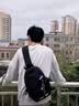 回力斜挎包男士胸包潮牌單肩包大容量運動學生腰包時尚小包女挎包隨身 曬單實拍圖
