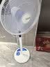 艾美特（AIRMATE）16寸五葉直流落地扇家用電風扇大風量機械立式落地扇輕音節能柔風定時風扇落地式風扇 FS40-RD120 曬單實拍圖