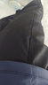 海瀾之家（HLA）西褲男春秋輕商務修身褲通勤褲子男 免燙-黑色25 HKXAW3Y013A L 175/84A 推薦66-71kg 曬單實拍圖