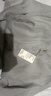 MUJI 女式 漢麻水洗 長袖襯衫連衣裙 女裝裙子 26年春季 BC2R2A6S 煙熏綠色 S （155/80A） 曬單實拍圖